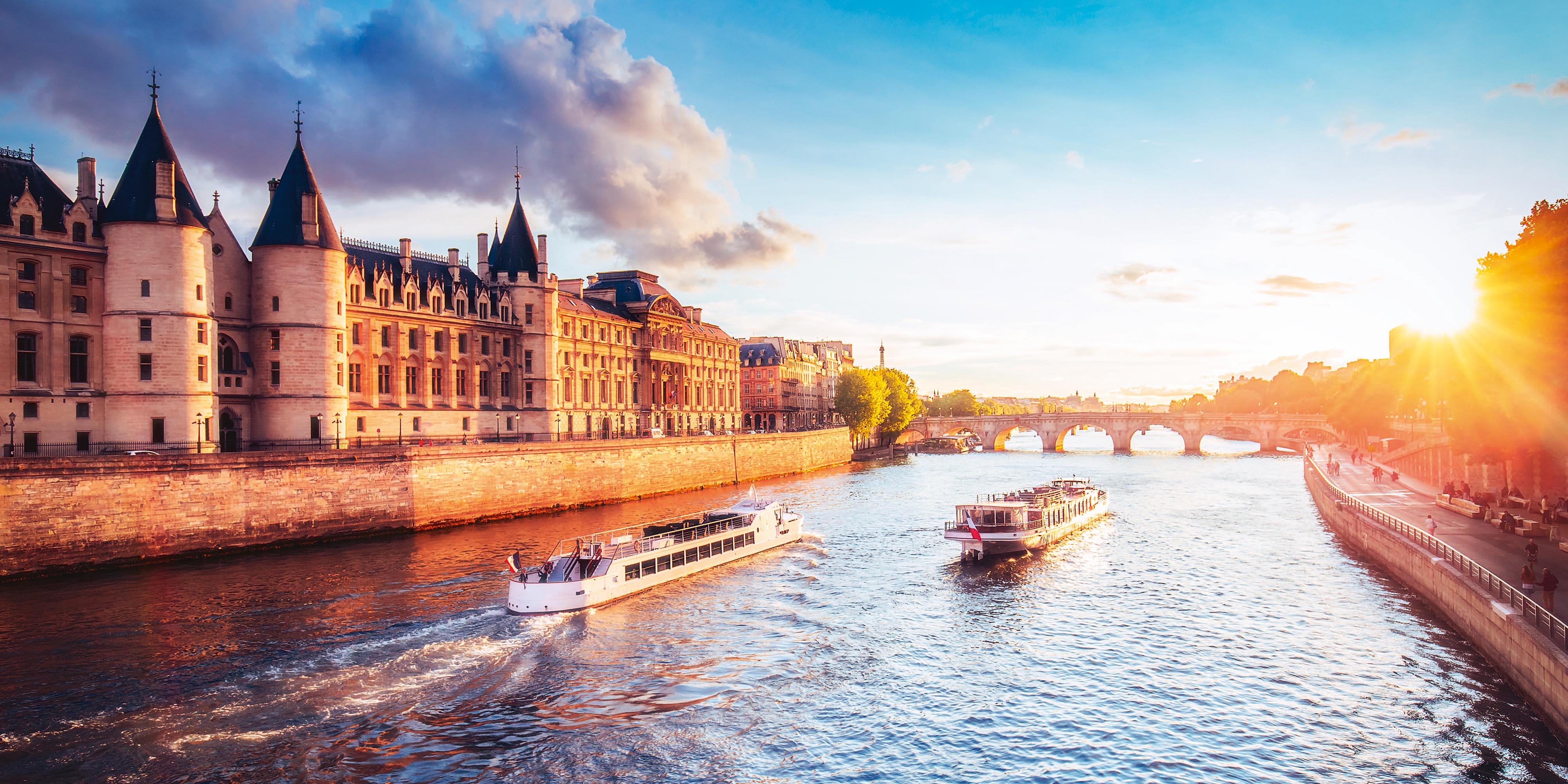 Mit der MS Amadeus Diamond auf der Seine