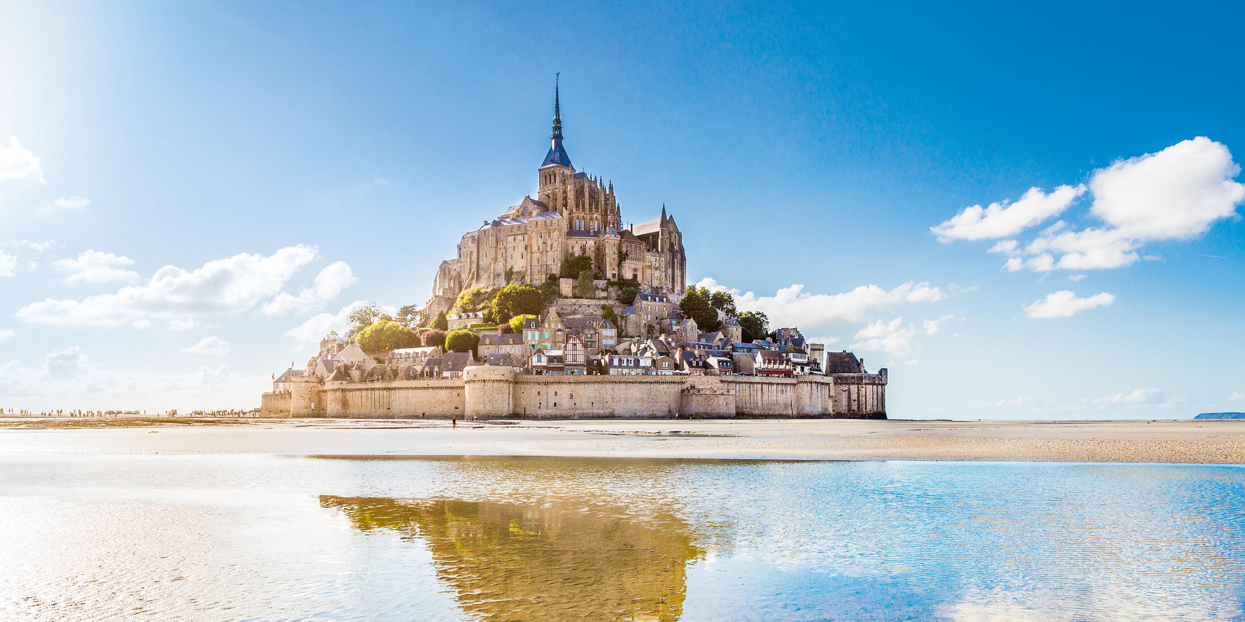 Apfelblüte in der Normandie