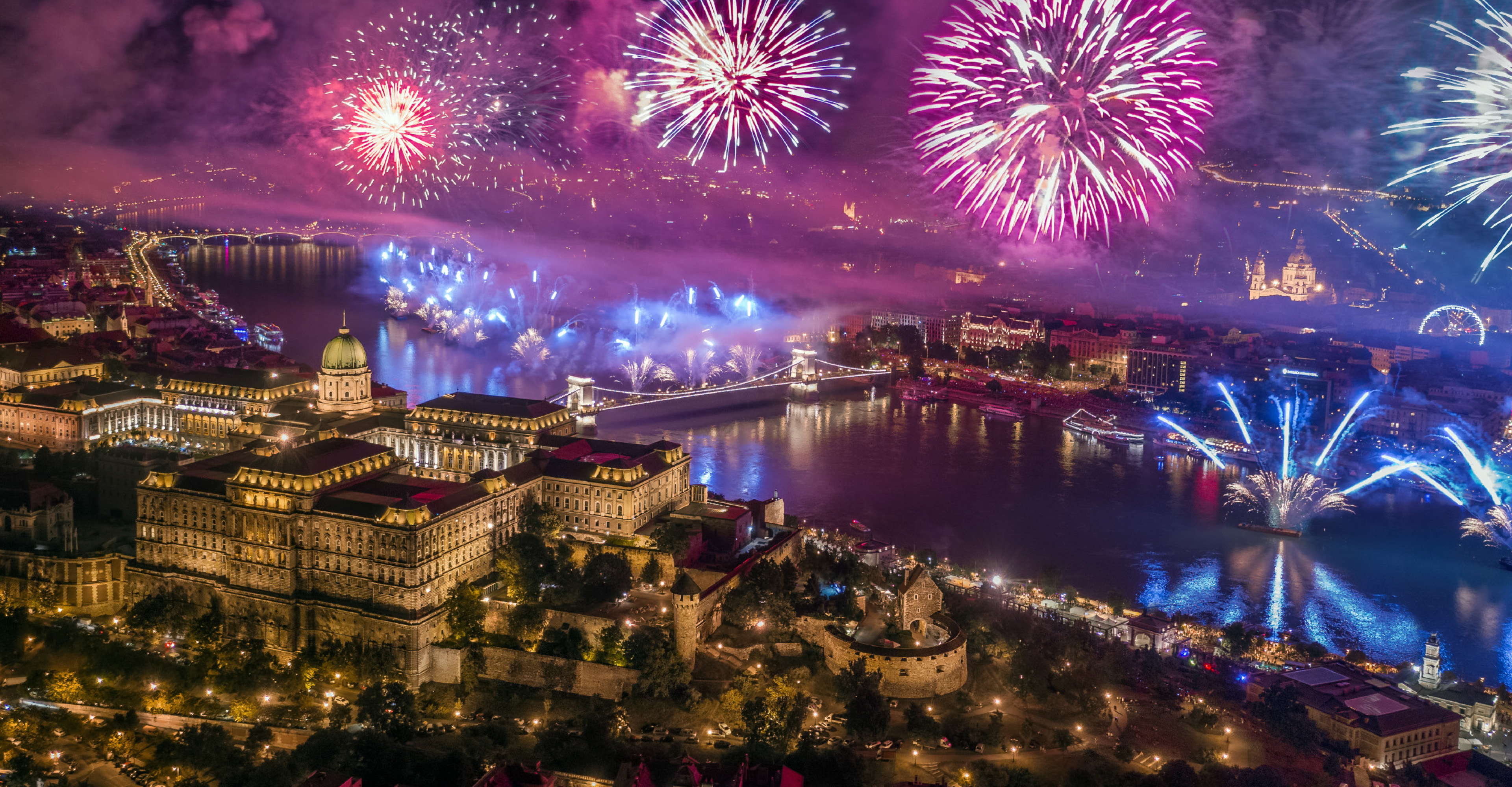 Silvester auf der Donau